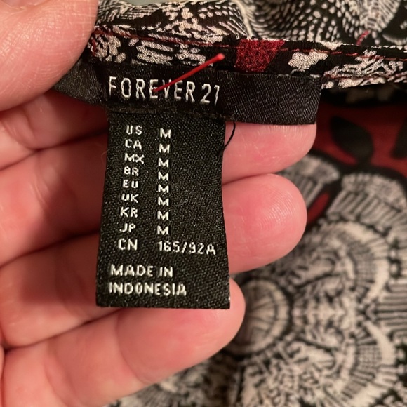 Forever 21 sheer beach cover up size Medium - Picture 5 of 9